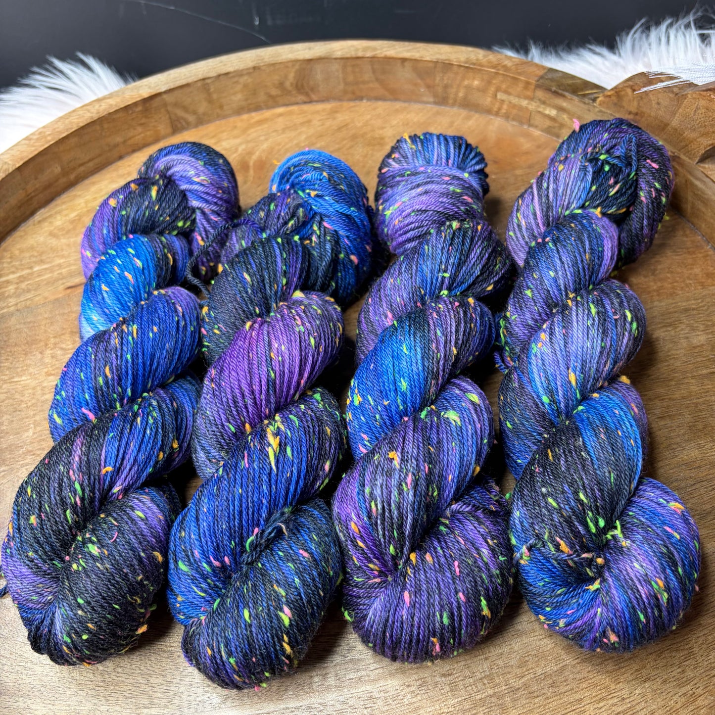 *New* Betsy Neon Tweed DK- Cosmic Spellwork