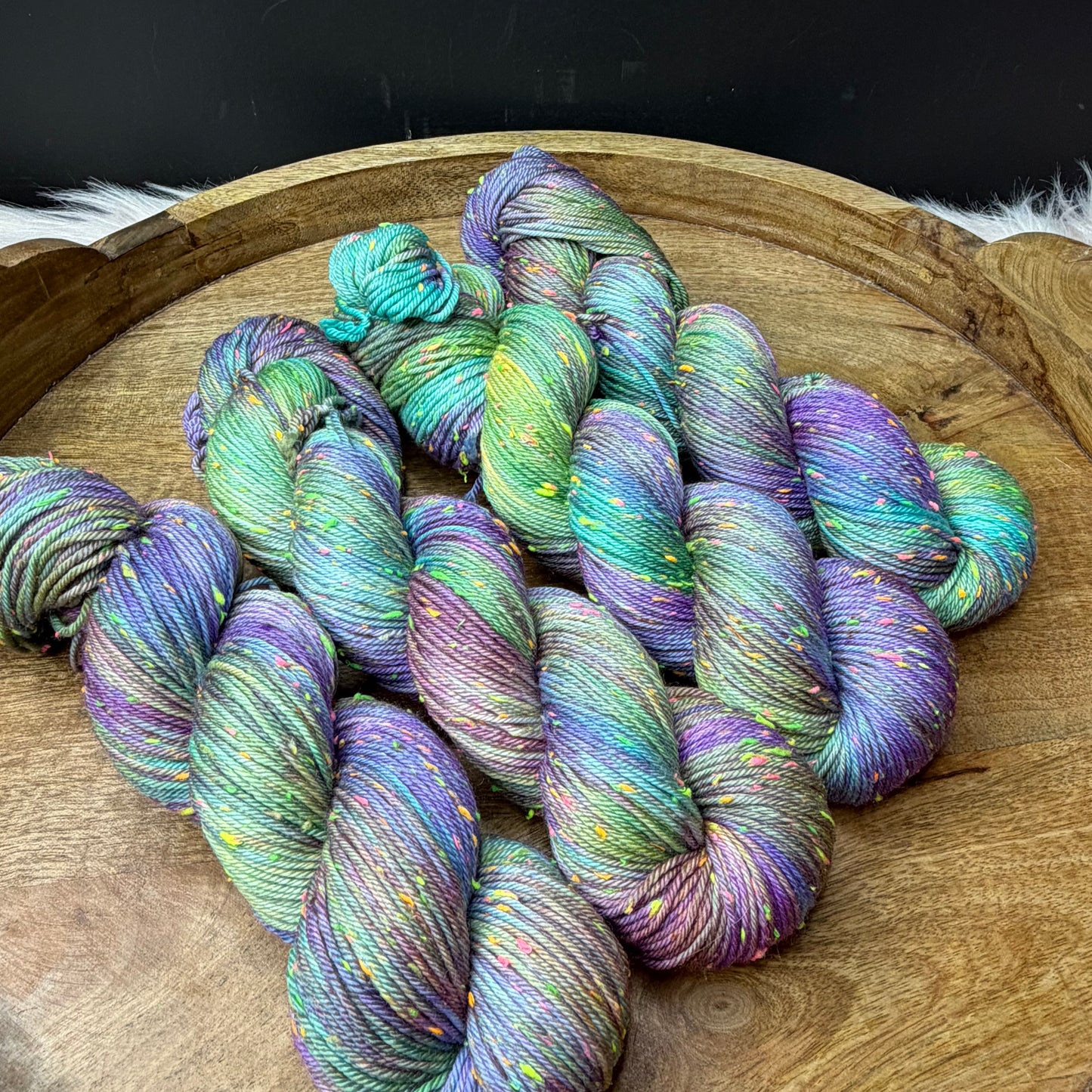 *New* Betsy Neon Tweed DK- Kaleidoscope Kiss