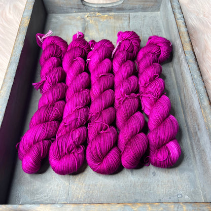 Jimmy Sock- 50g - Mini Skein - Beet It