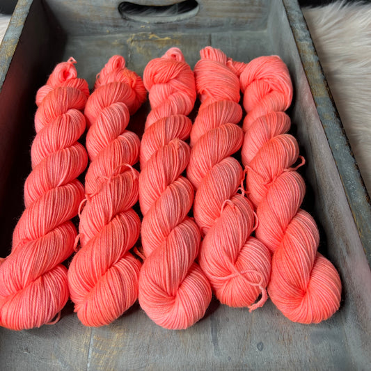 * NEW* Jimmy Sock Mini Skein 50g-  Pink Mimosa