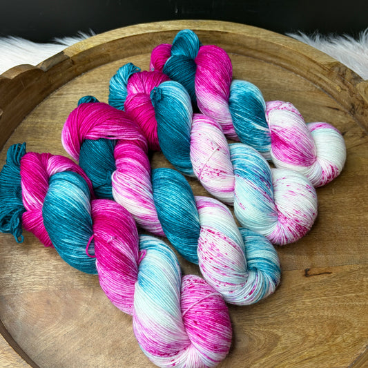 * NEW* Jimmy Sock- Wild Fuchsia Forest