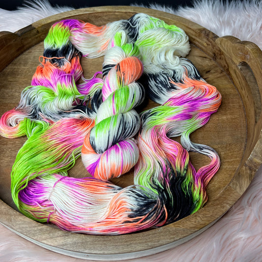 *NEW* Jimmy Sock- Halloween Yarn- Voodoo Voltage