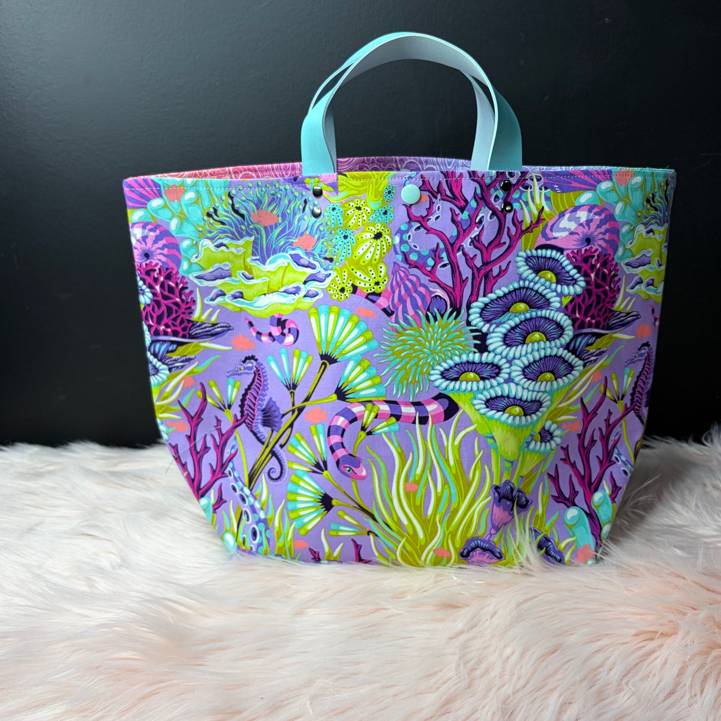 Project Bag Reef What You Sew Ultraviolet