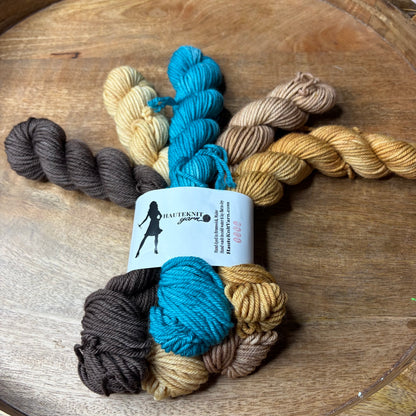 DK With Nylon 5-20g skein set- Enchanted Forest Noelle (2)
