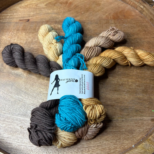 DK With Nylon 5-20g skein set- Enchanted Forest Noelle (2)