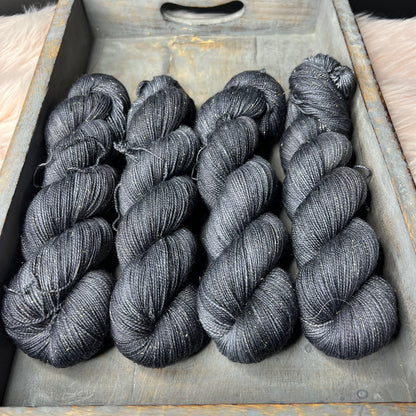 Pnina Sparkle Sock- Raven