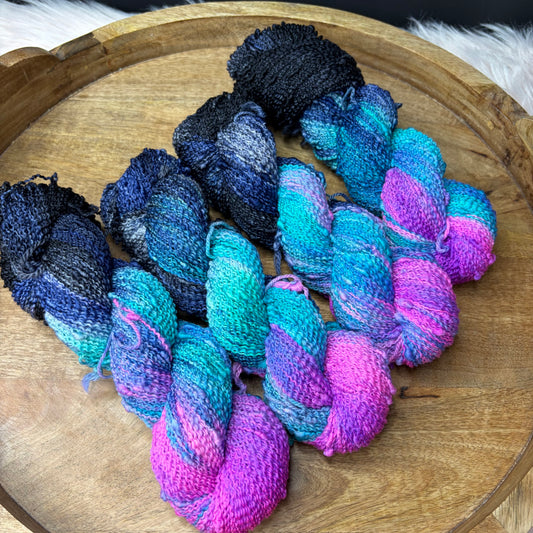 Vivienne Slub Fingering - Maine Northern Lights- Aurora Borealis