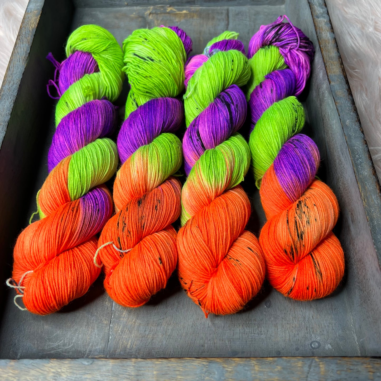 Jimmy Sock- Halloween Yarn- Haunted House