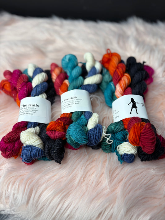 Deck The Halls Christmas Mini Skein Box