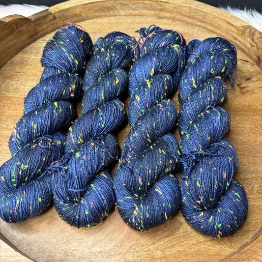 Betsy Neon Tweed Sock- Kate's Dress