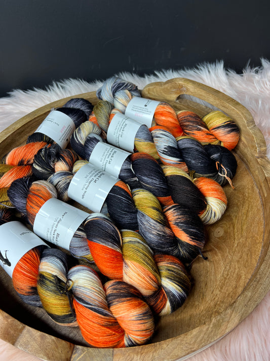 * NEW* Jimmy Sock- Halloween- Black Cat