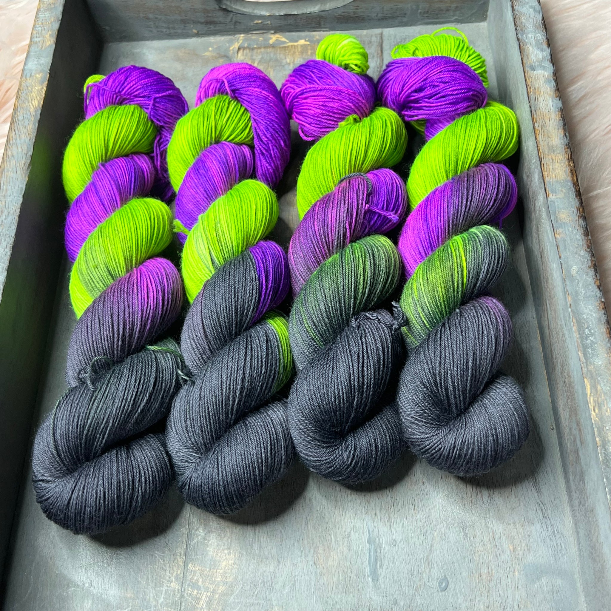 Jimmy Sock- Halloween Yarn- Witches Stew