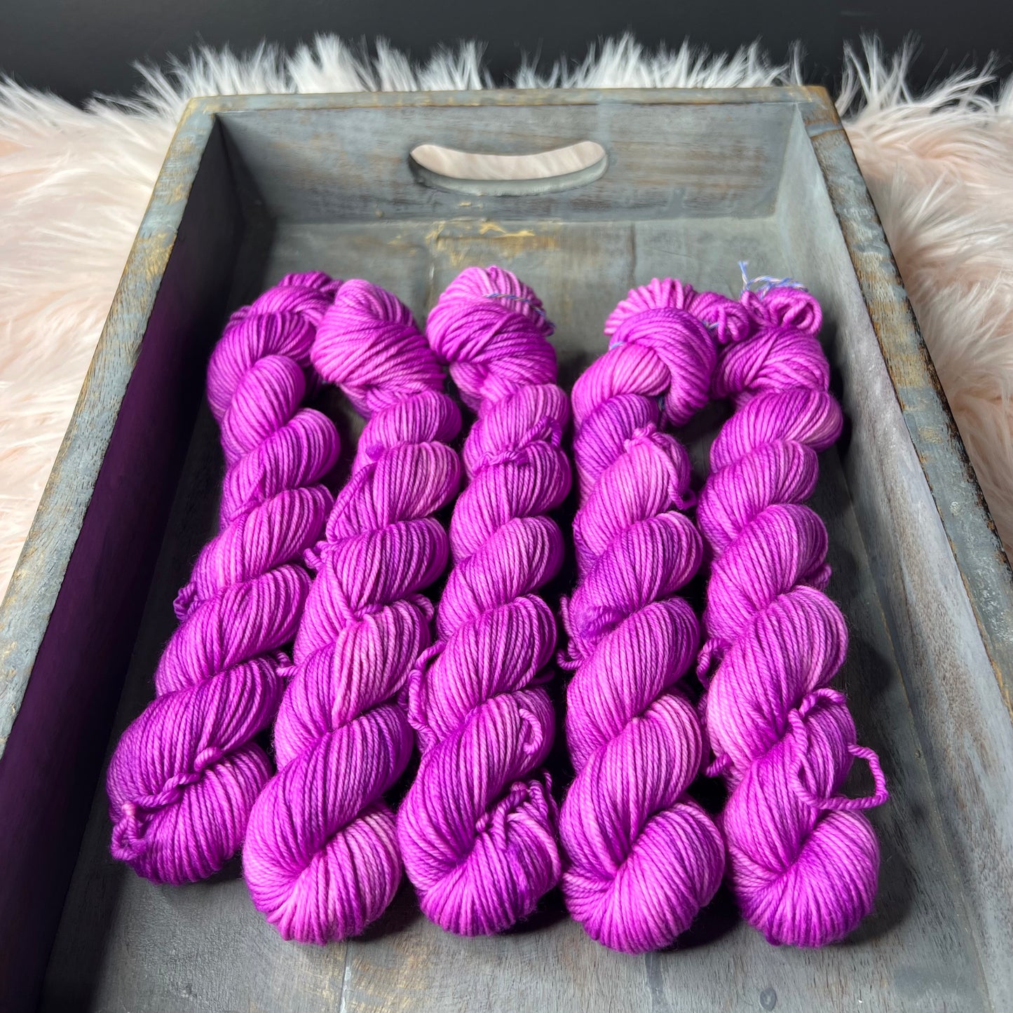 Trevor Morgan DK - 50g Mini Skein- Plum Berry