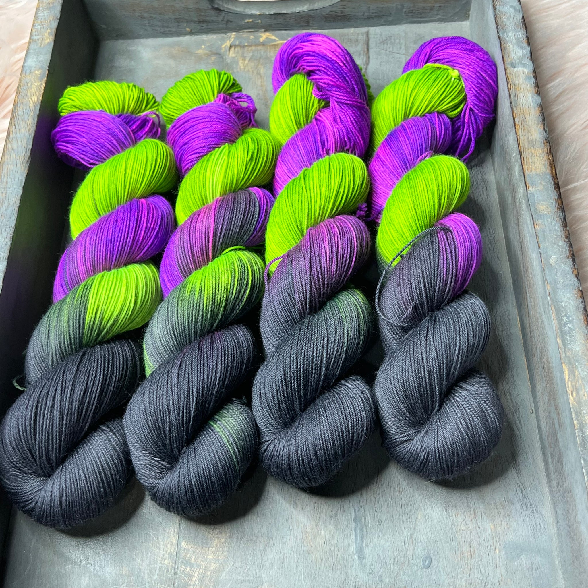 Jimmy Sock- Halloween Yarn- Witches Stew