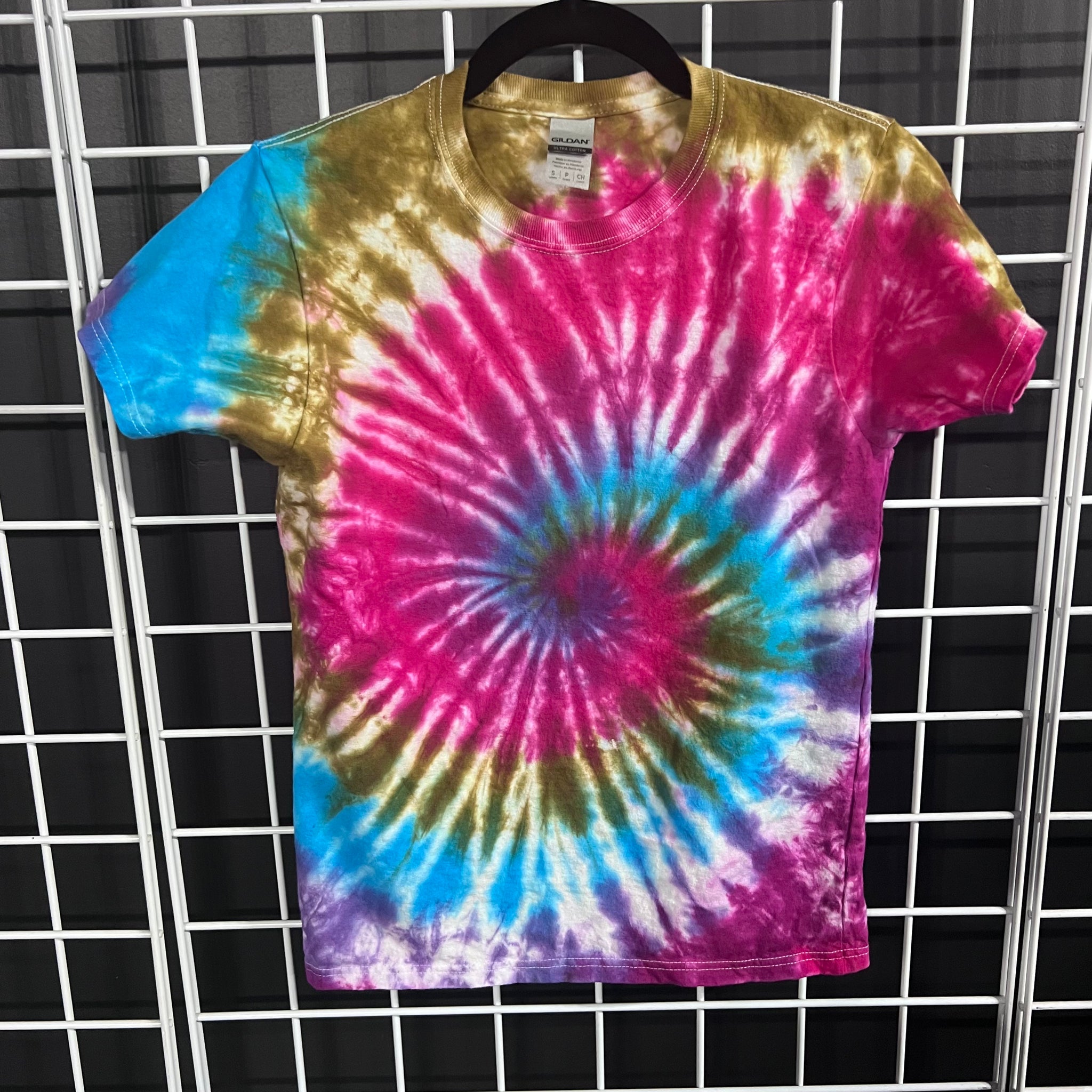 Tie Dyed by Eloise OOAK Womens S shirt