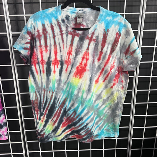 Tie Dyed by Eloise OOAK Womens L shirt