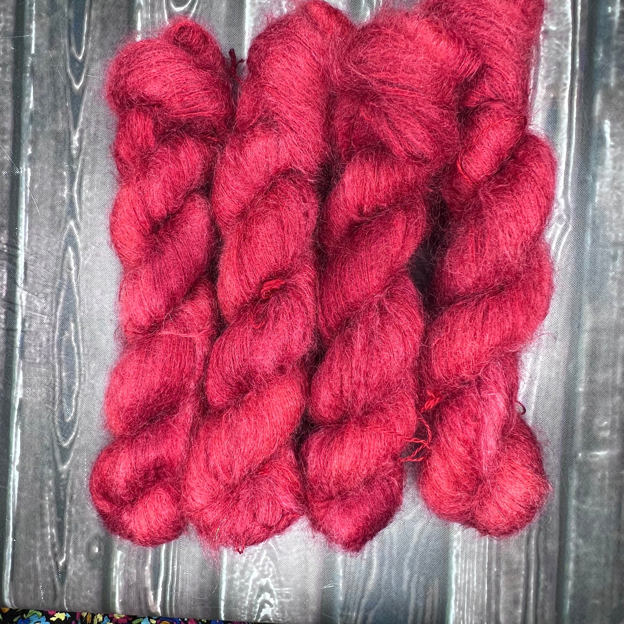 Abigail Mohair Lace - Lady In Red