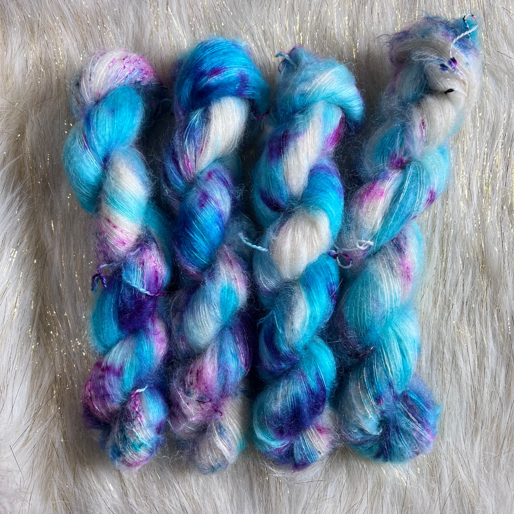 Abigail Mohair Lace - Sea Witch